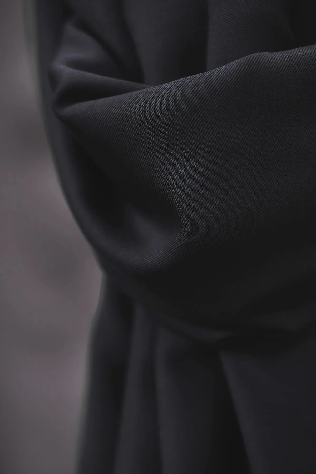 110x150 cm // Smooth Drape Twill - Dark navy