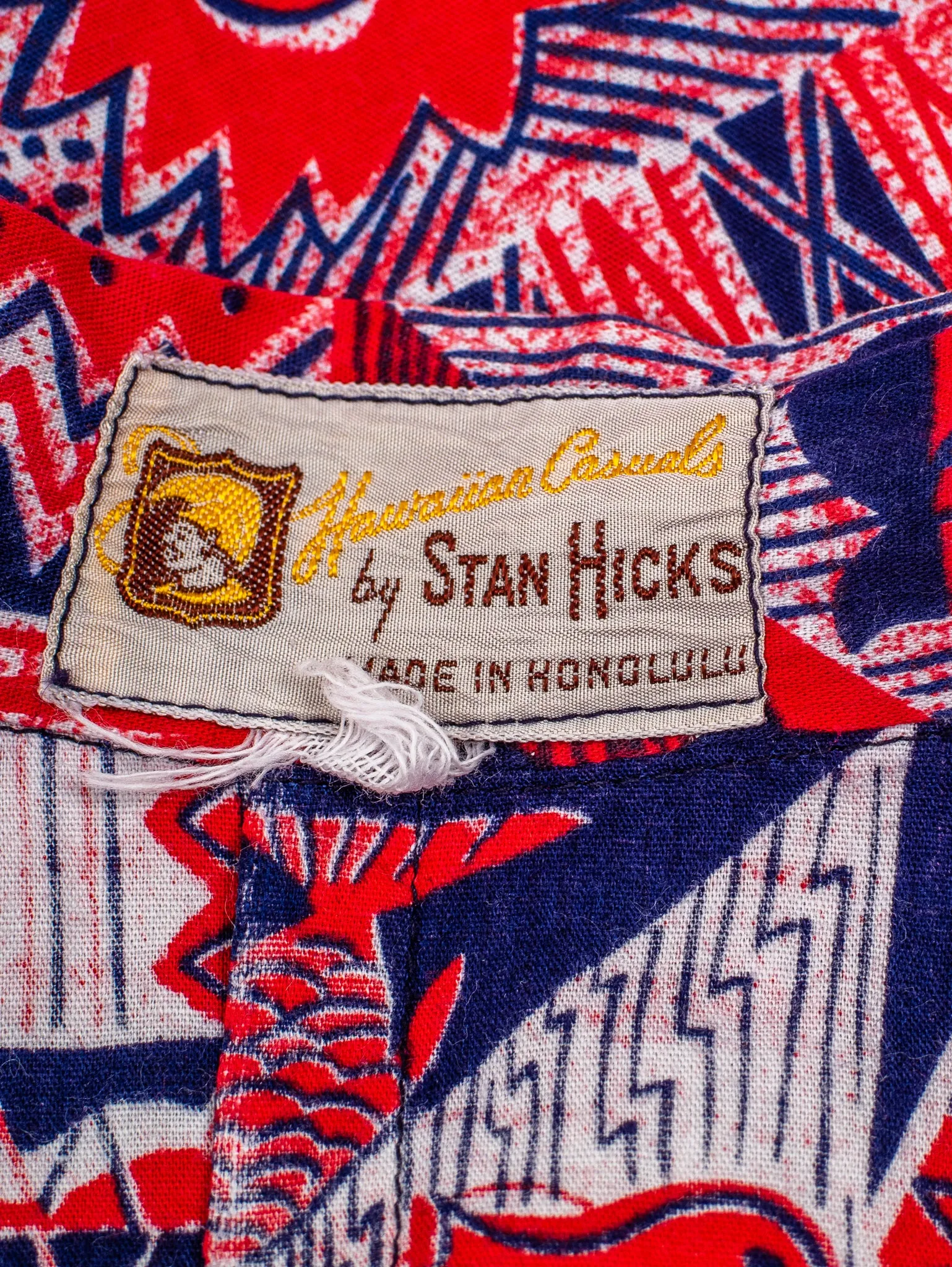 1960's HAWAIIAN CASUALS BY STAN HICKS wrap skirt