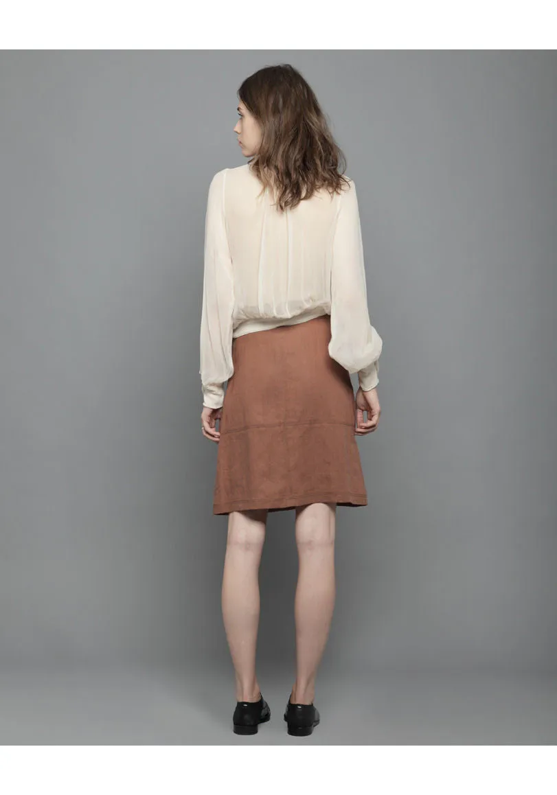 A-Line Linen Skirt