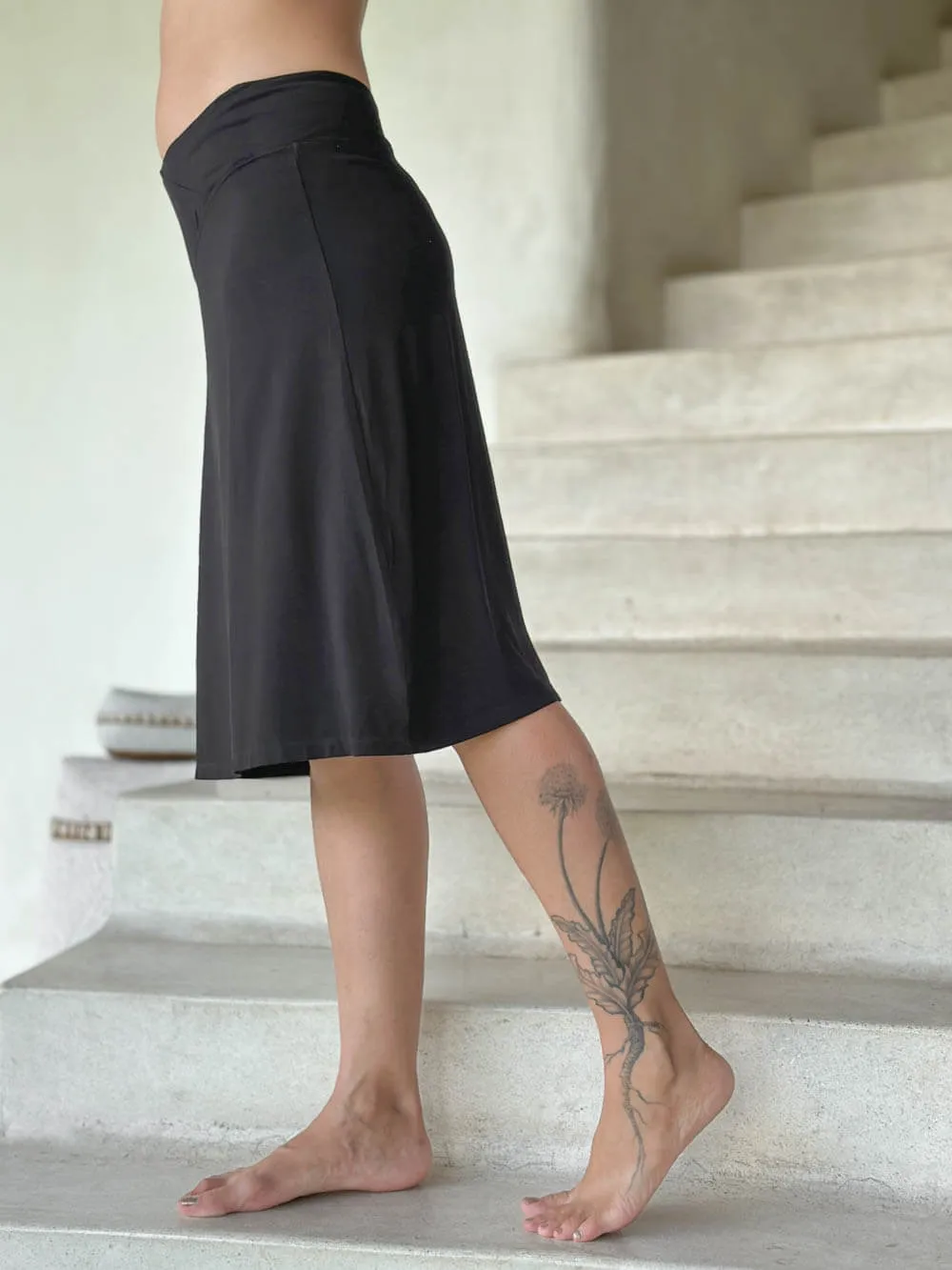 A-Line Midi Skirt