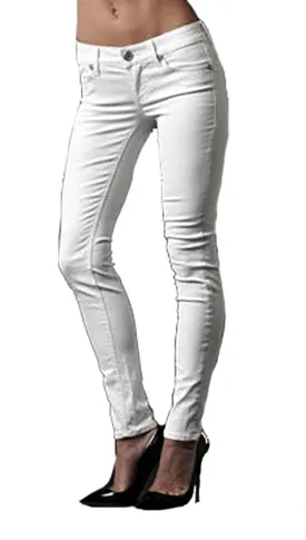 Affliction Bianca Disco A White Denim Pants