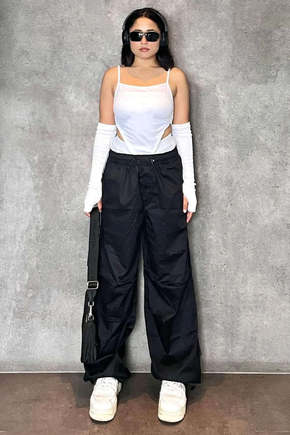 Black Destoy Utility Pants