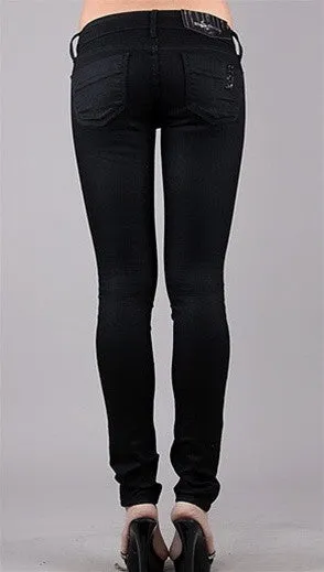 Black Orchid Denim Black Jewel Jeggings in Equinox