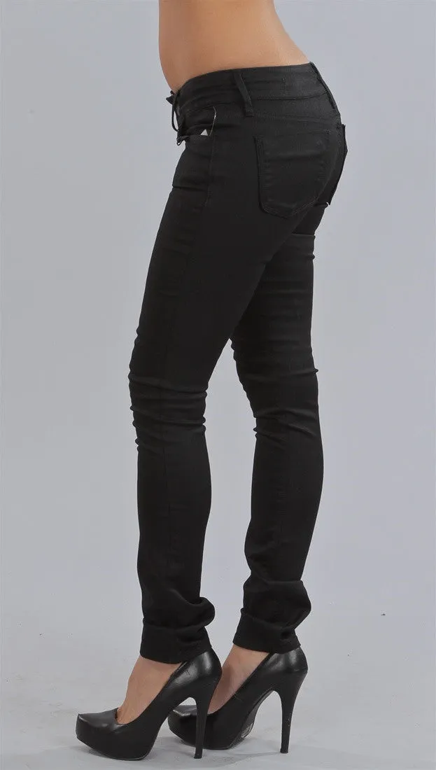 Black Orchid Denim Black Jewel Jeggings in Equinox