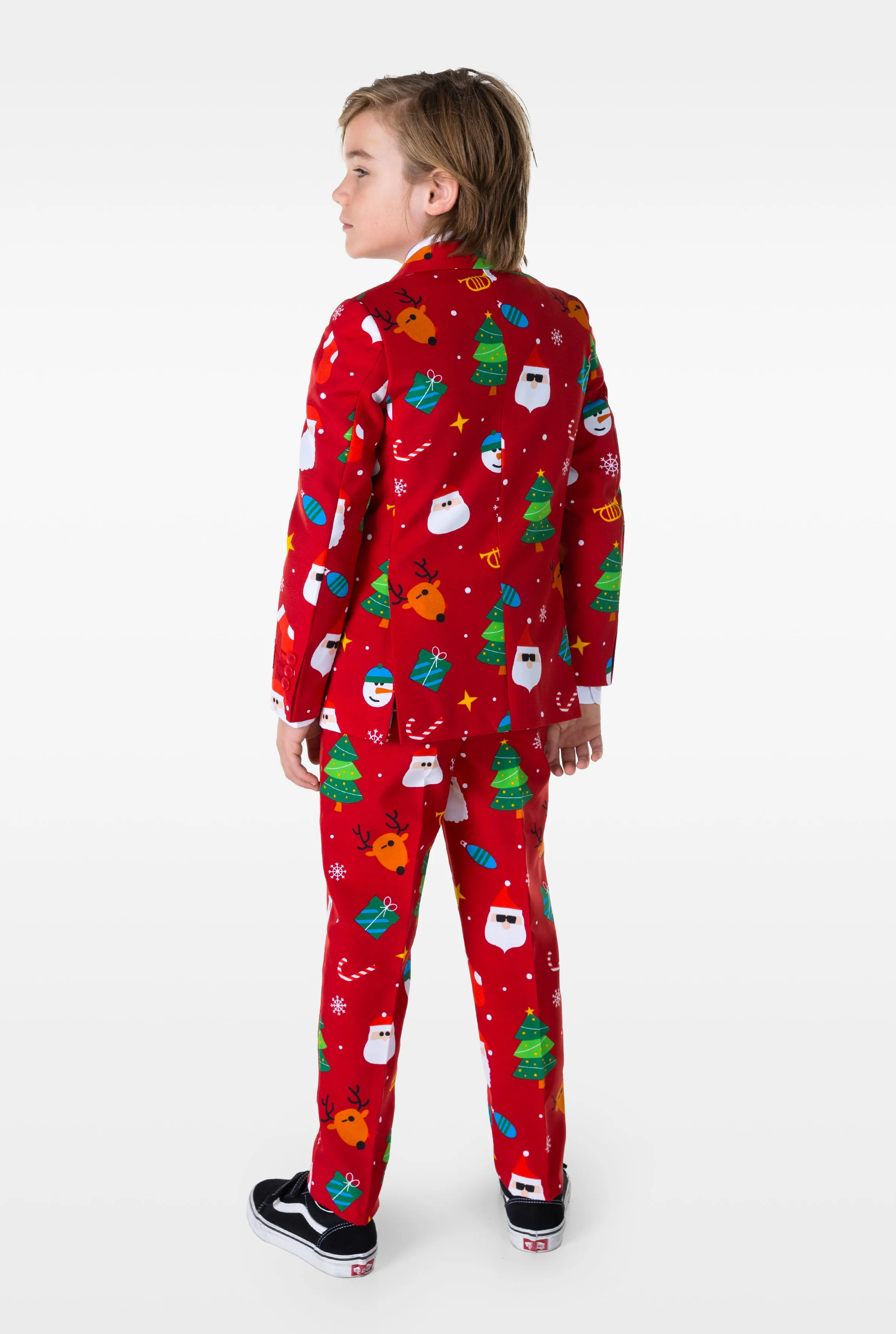 BOYS Festivity Red Tux or Suit