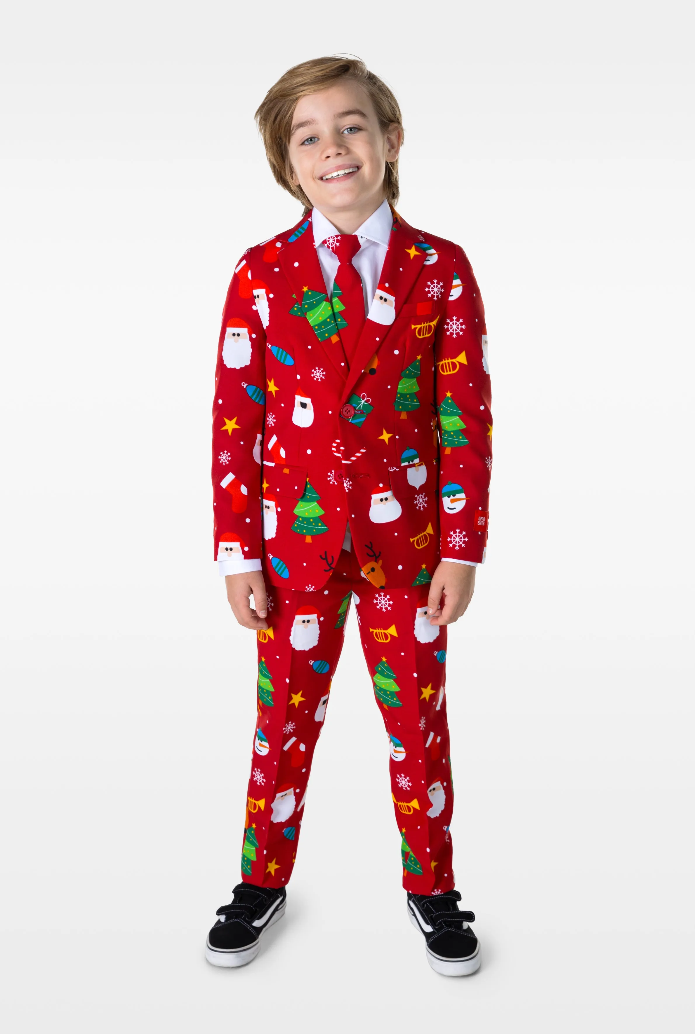 BOYS Festivity Red Tux or Suit