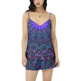 Cameron Gray | Energy Mandala | Cami Top and Short Pajama Set