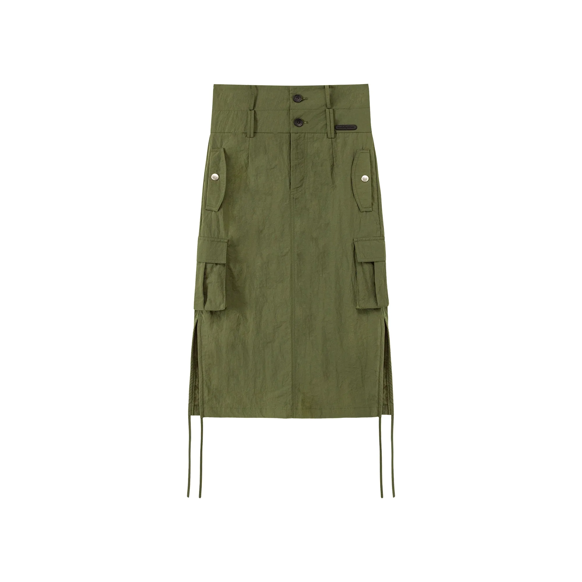 Cargo A-Line Long Skirt