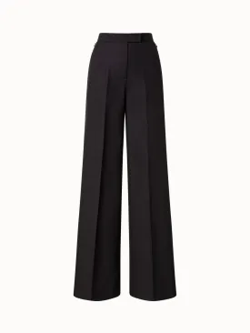 Cool Wool Wide Leg Pants