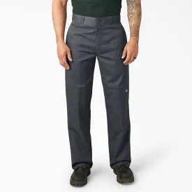 Dickies Men's Loose Fit Twill Double Knee Work Pant_Charcoal