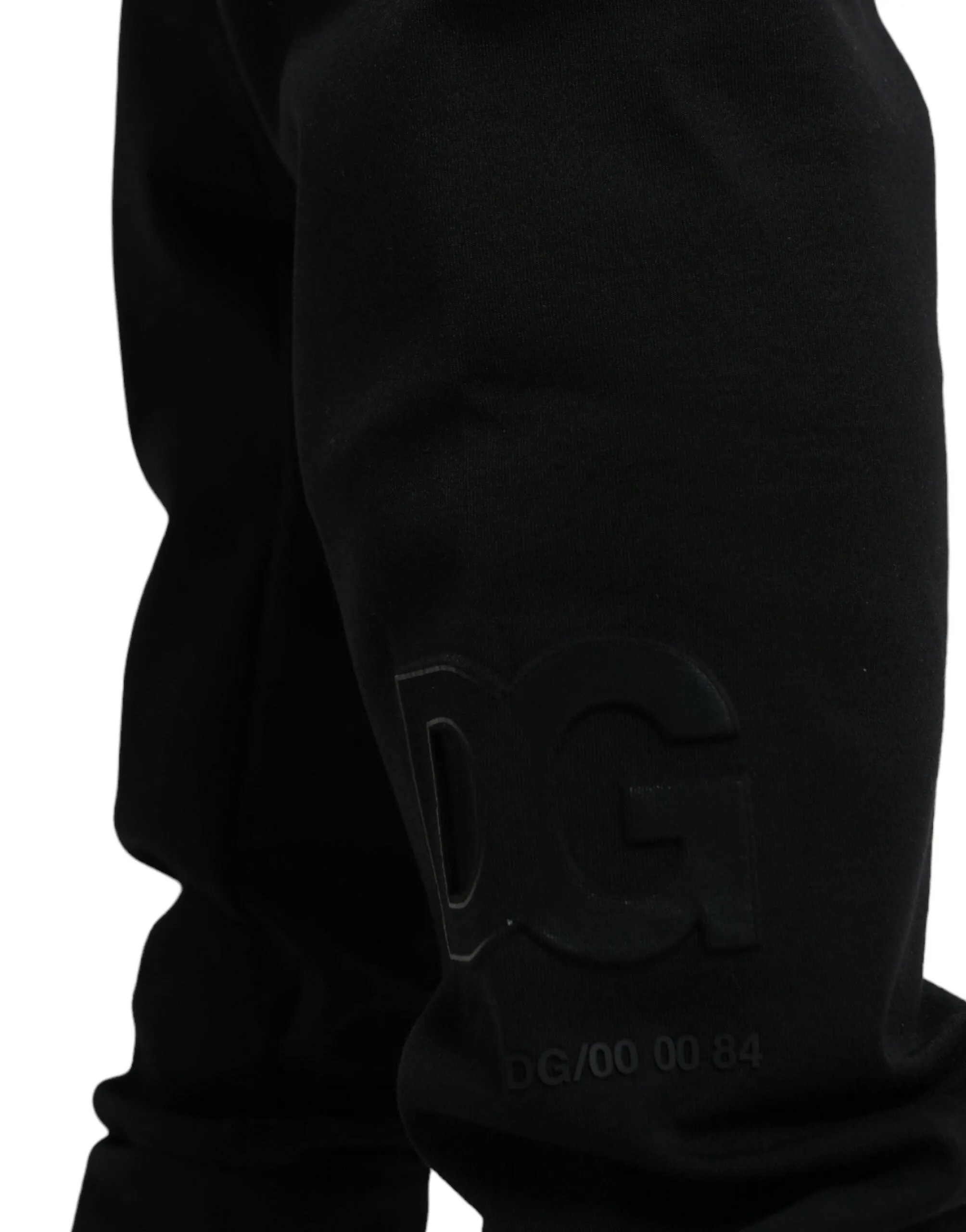 Dolce & Gabbana Black Comfort Fit Jogger Pants