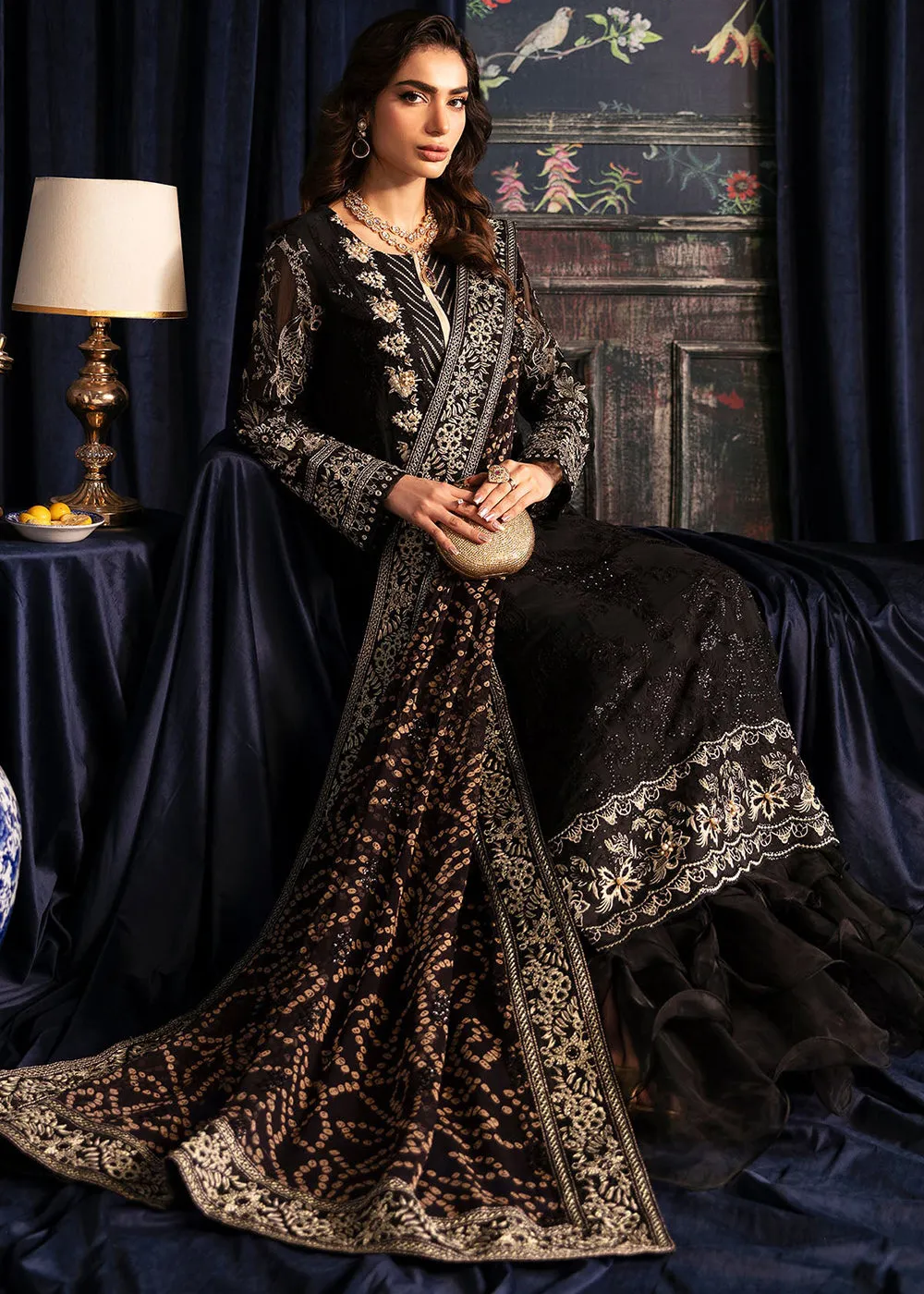 Elanora Embroidered Formals' 24 by Nureh | NEL-47