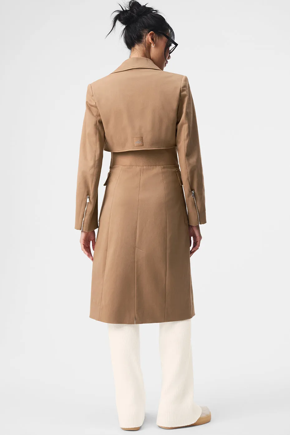 Formation Trench Coat - Toasted Almond