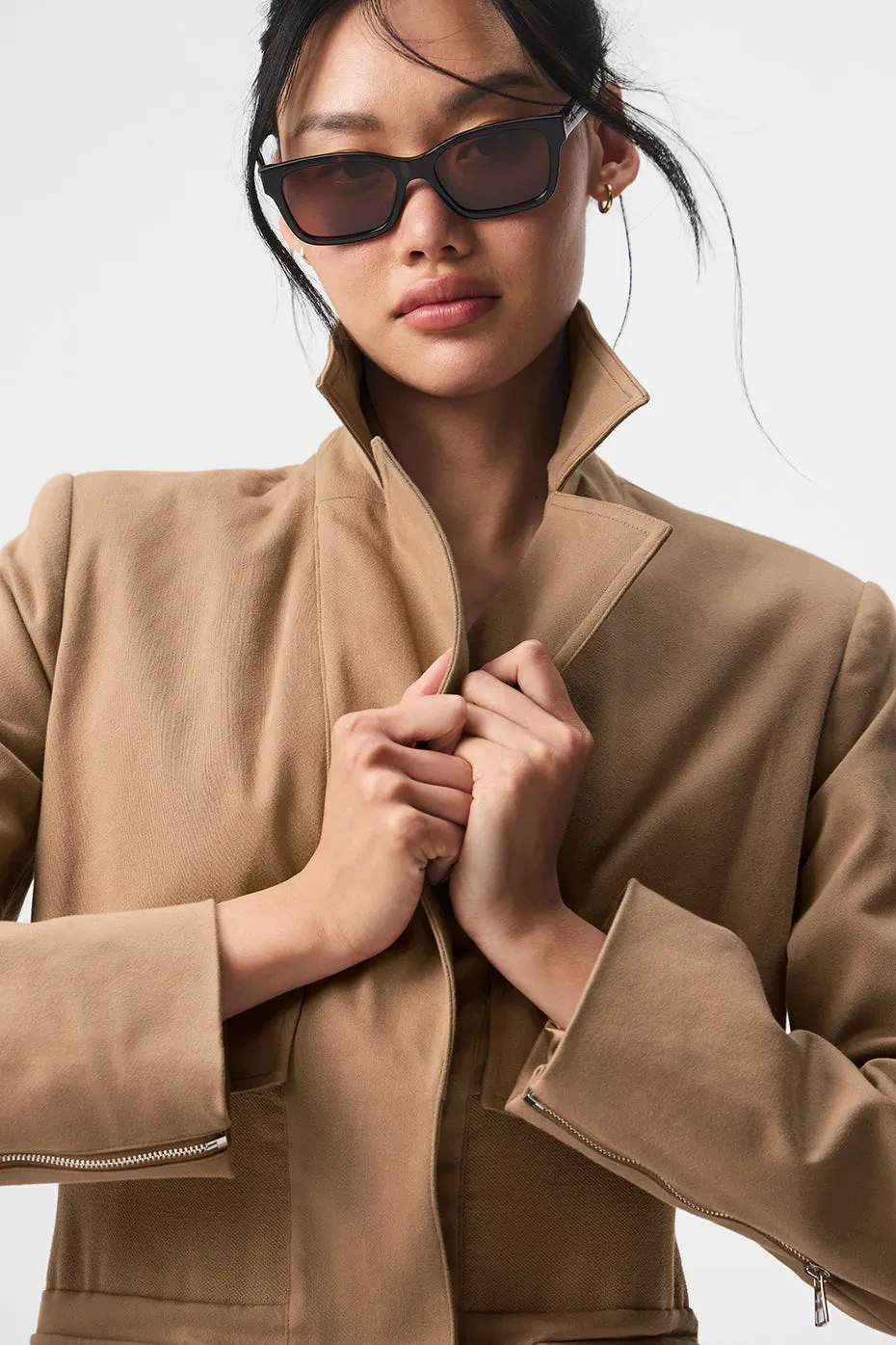 Formation Trench Coat - Toasted Almond