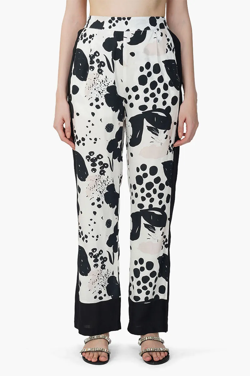 Garden Of Flowers Printed Pants