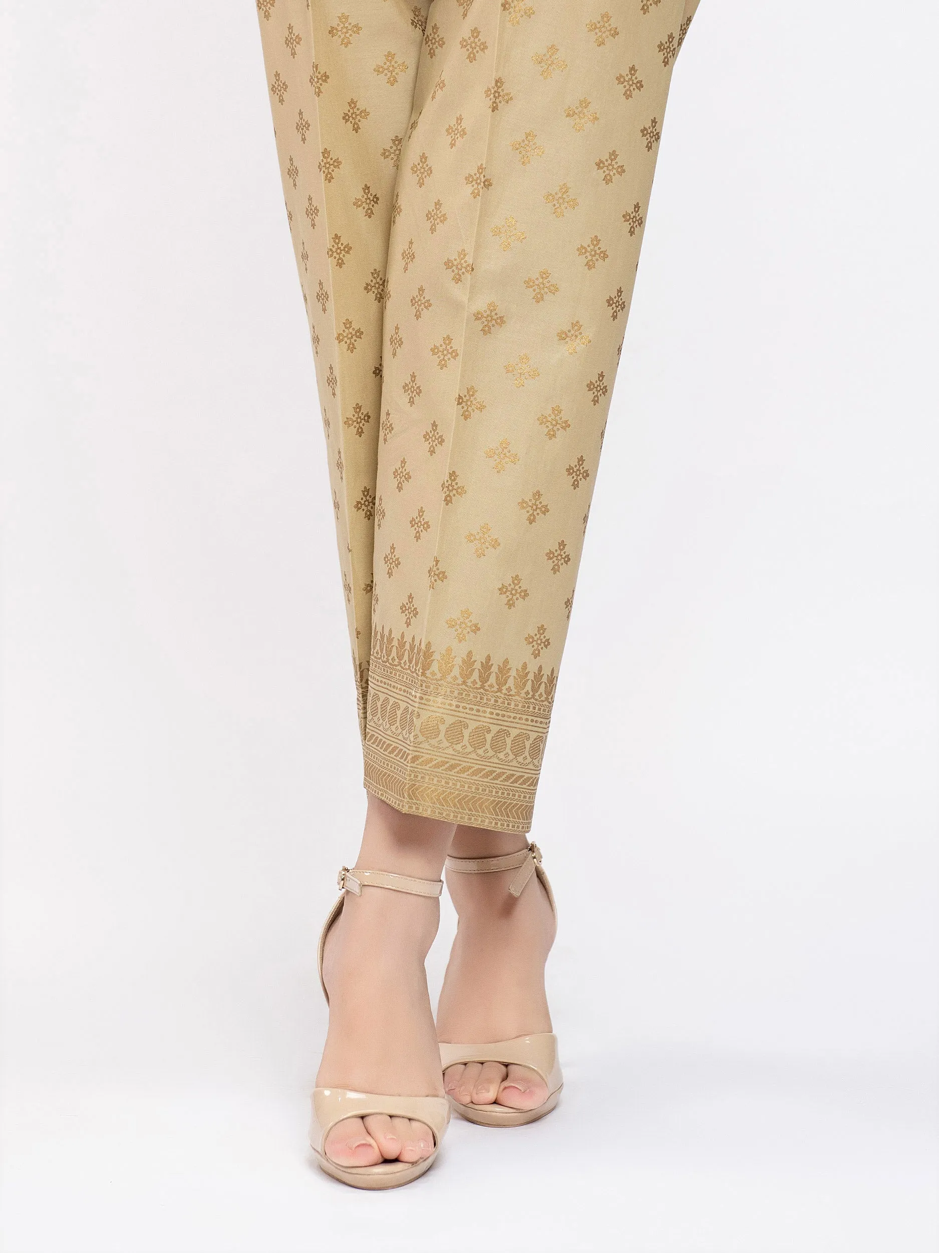 Gold Pasted Cambric Trouser