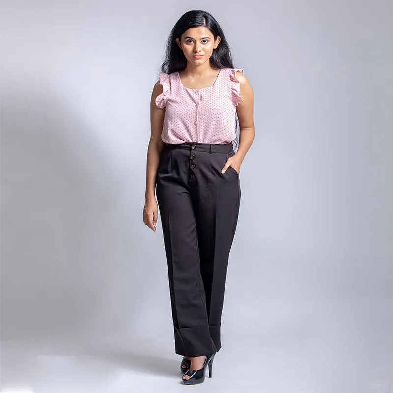 Hem Folded Trousers