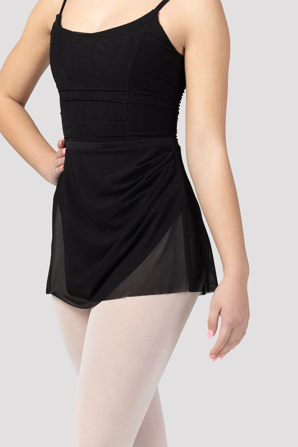 Ladies Fifi Seamed Mesh Frill Skirt