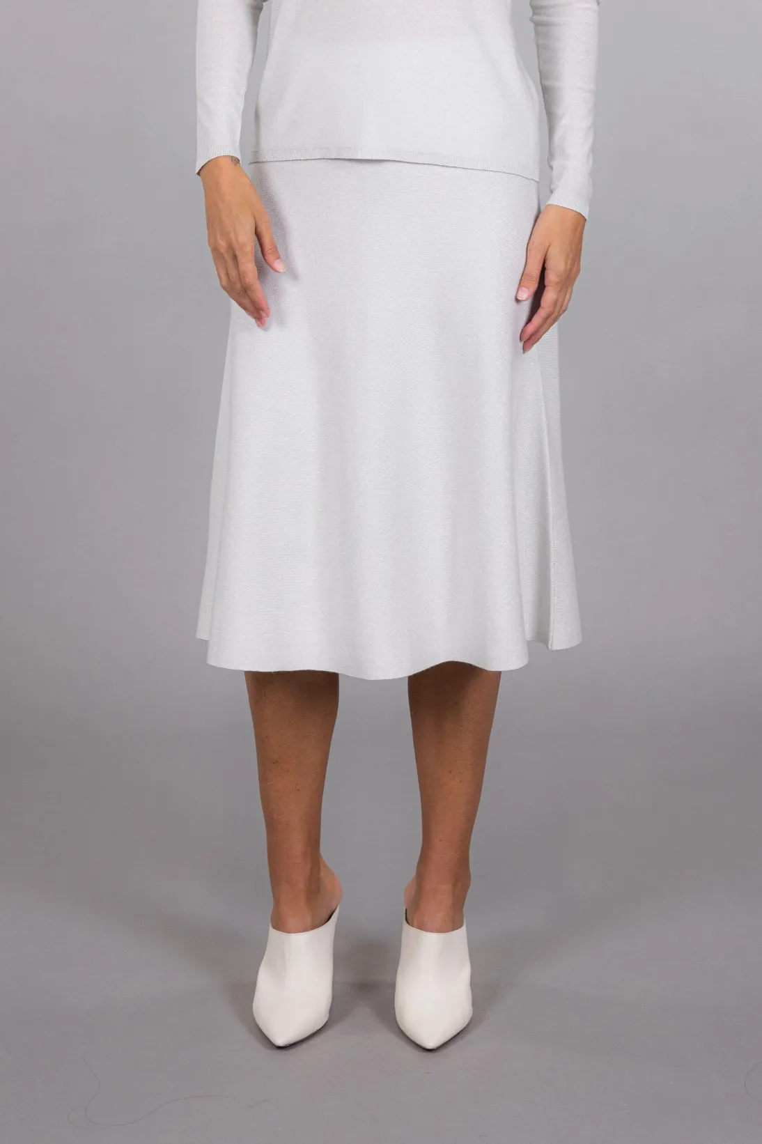 LUREX A-LINE SKIRT