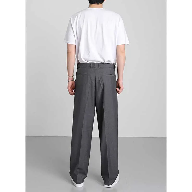 Men's Casual Loose Straight Drape Trousers