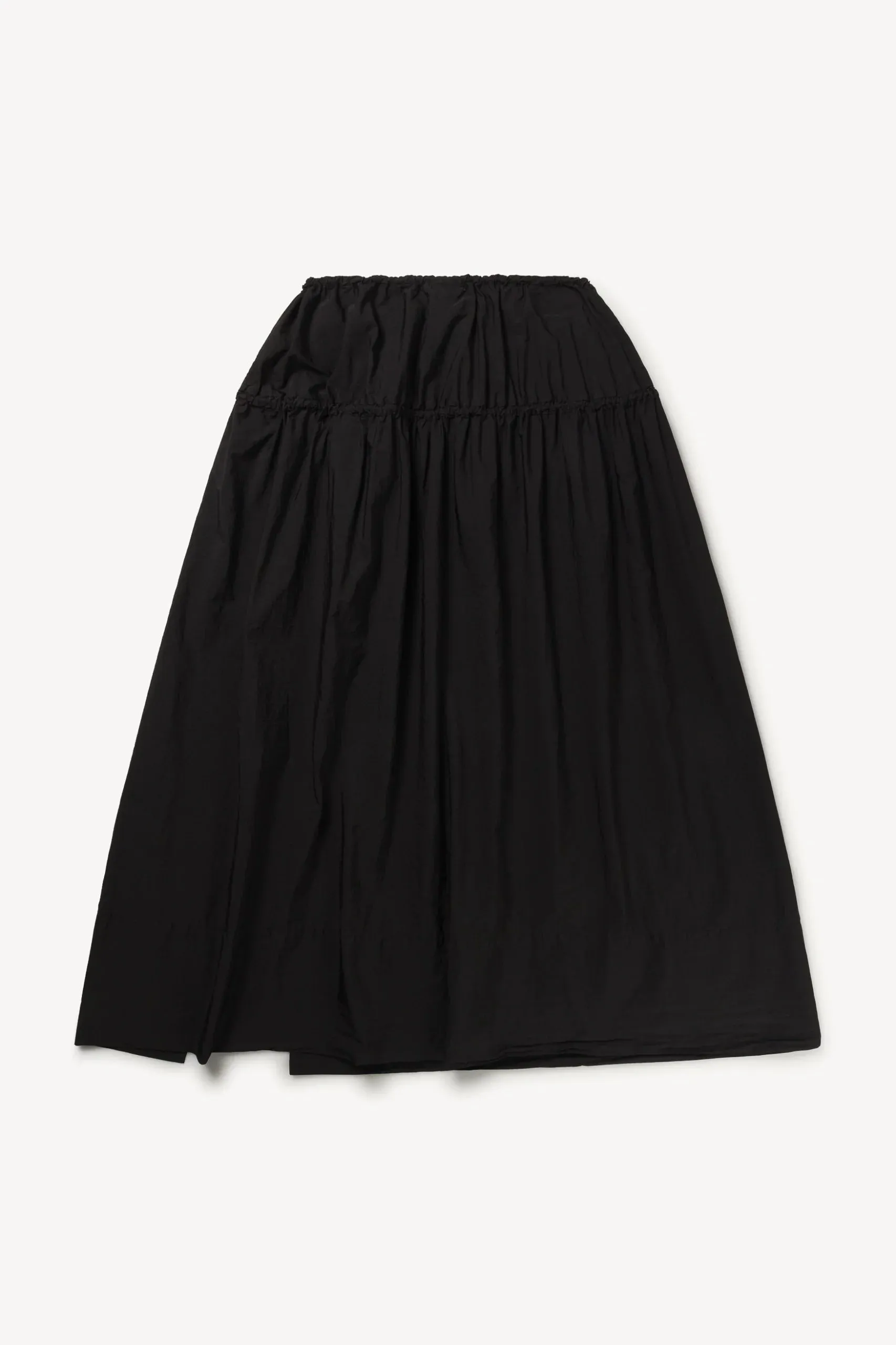 NYLON SNOW SKIRT / ARIES / BLACK