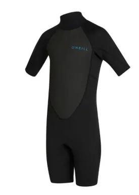 O'Neill - Youth Factor Back Zip Short Sleeve Spring 2mm