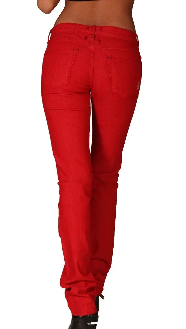 Rich & Skinny Sleek Skinny Jean Red