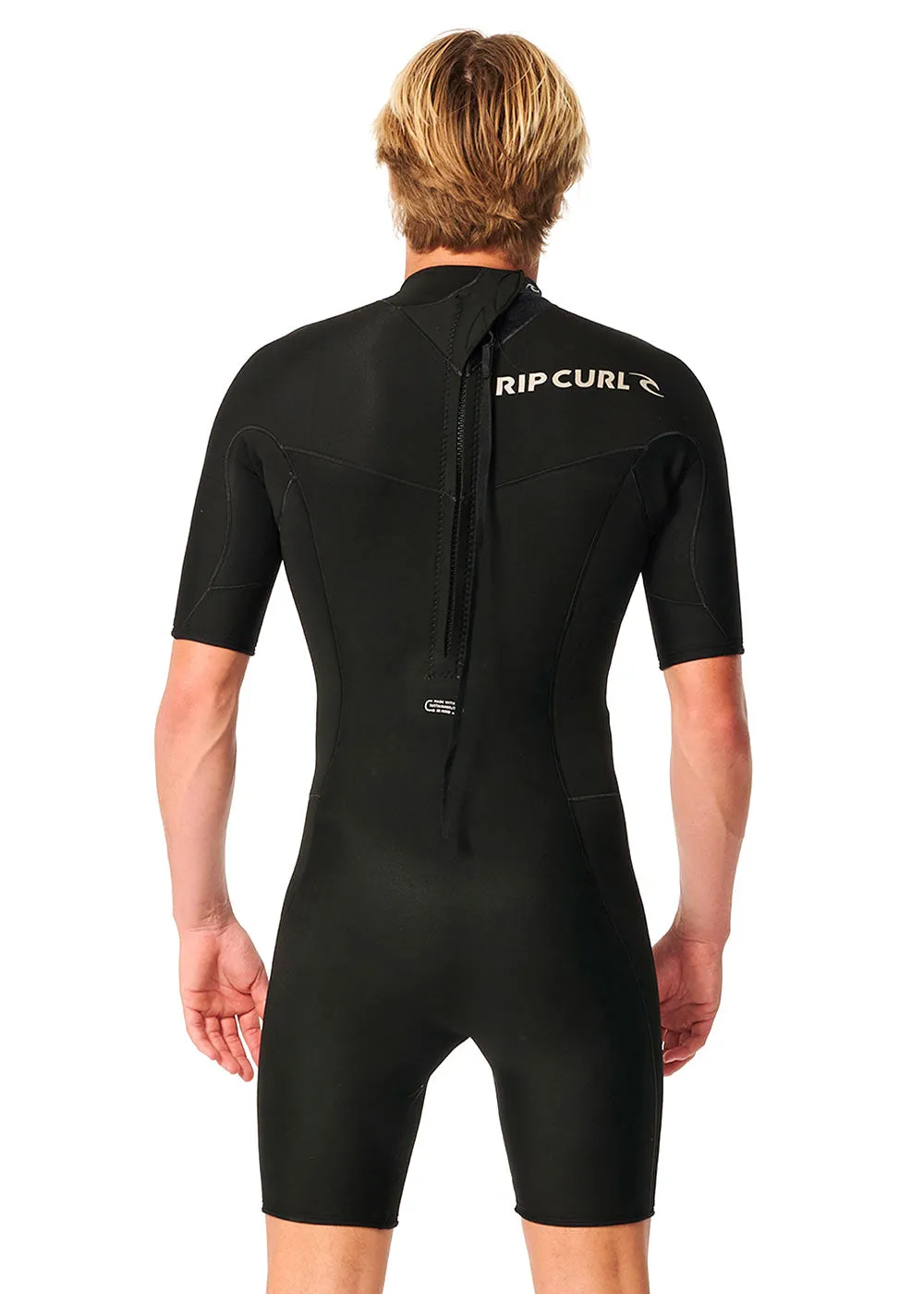 Rip Curl Mens Dawn Patrol Yulex 2mm FL Back Zip Spring Suit