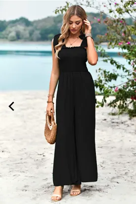 Summer Nights Jumpsuit - Black