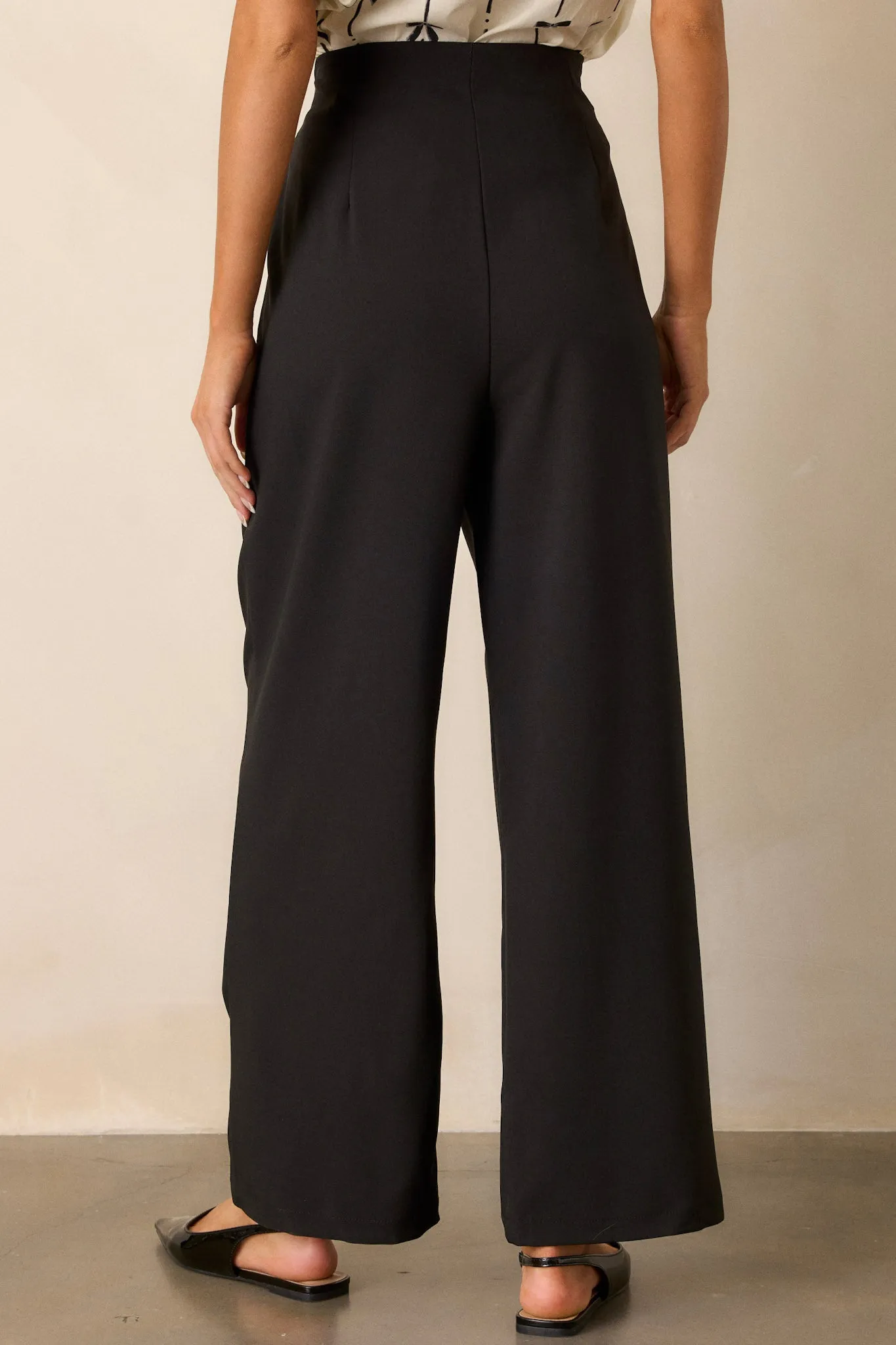 Urban Uproar Black Straight Leg Pants