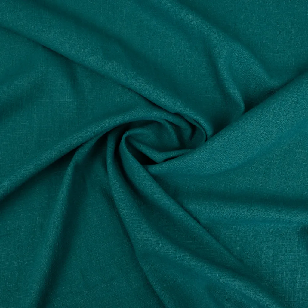 Viscose Linen Noil - Emerald