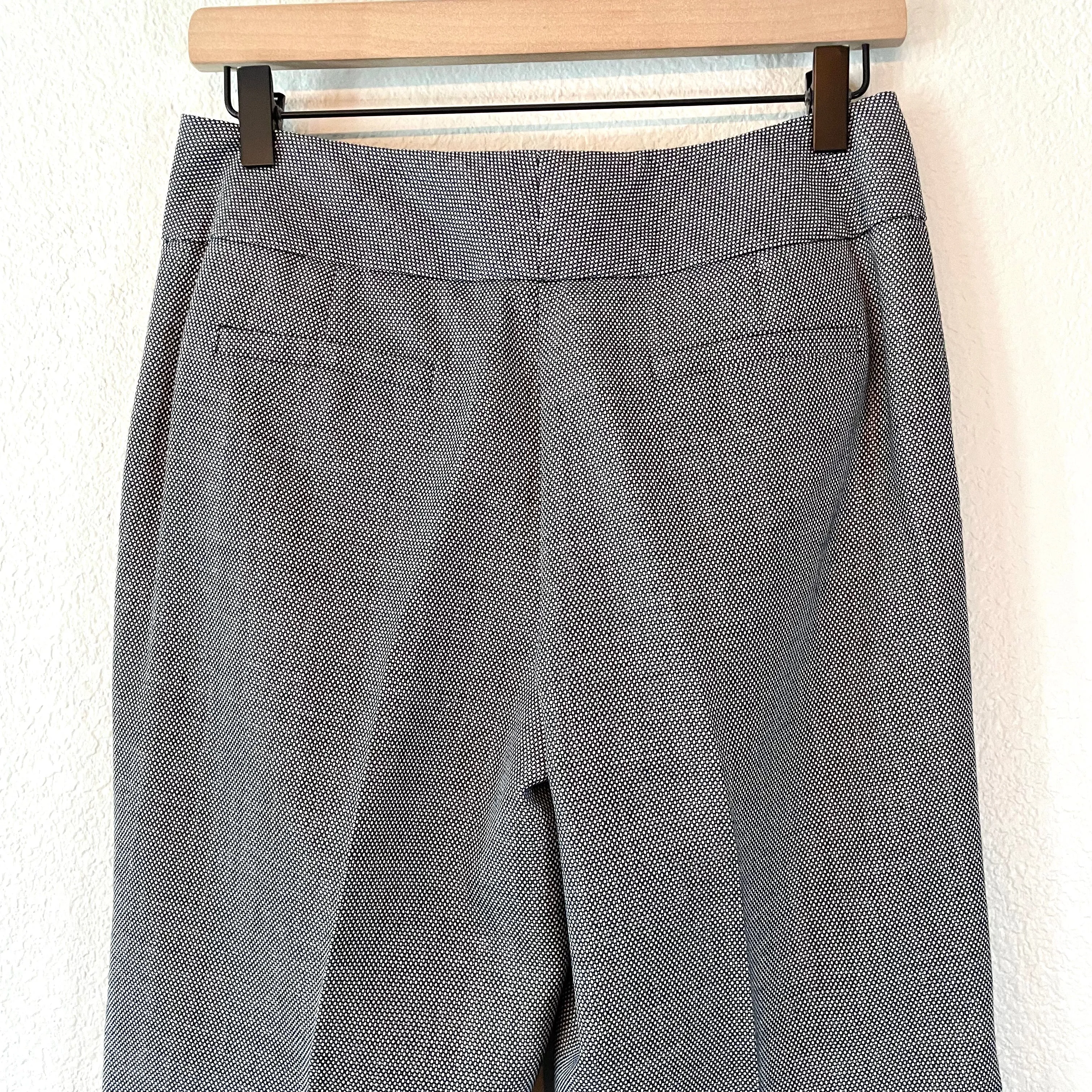 Wool Blend Straight Dress Pants