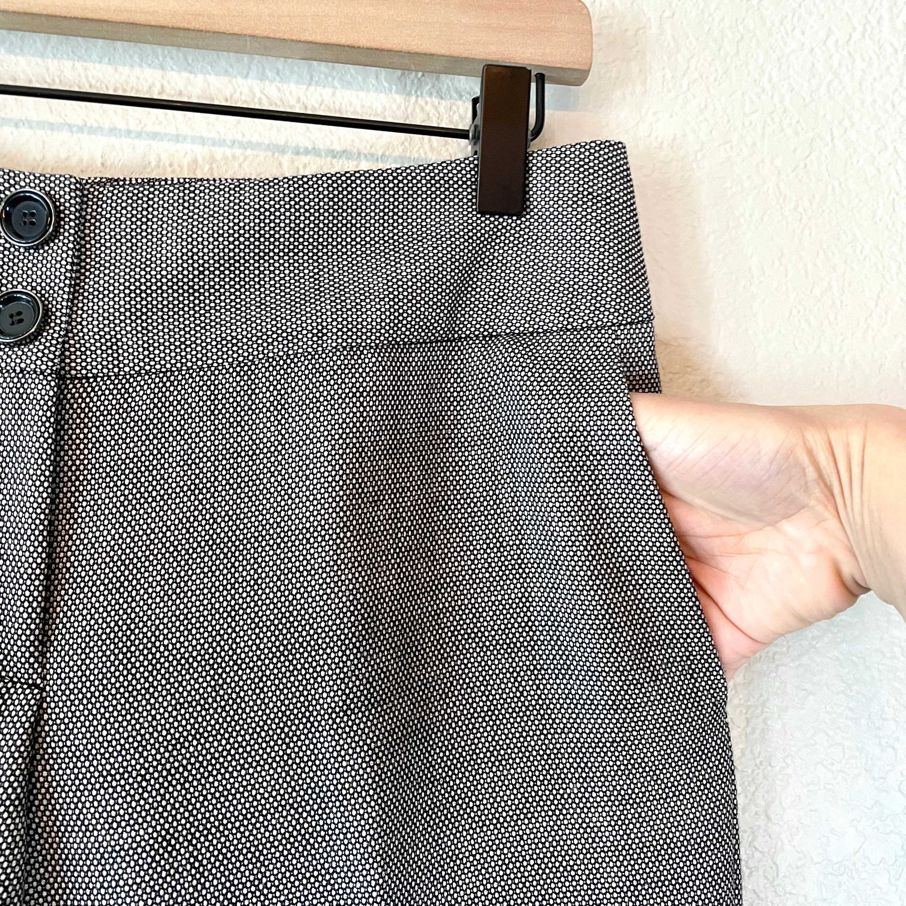 Wool Blend Straight Dress Pants