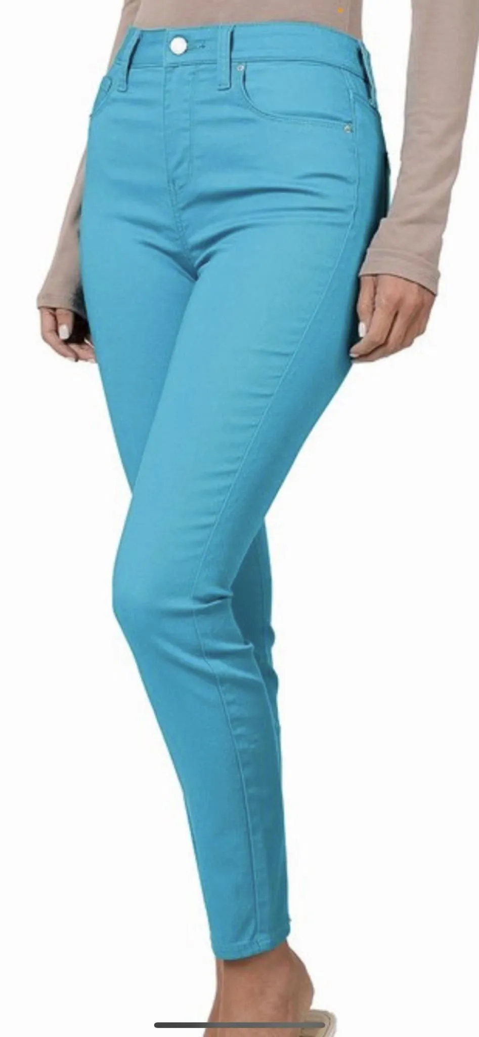 Zenana Stretch Color Jeans Skinny Fit many colors to choose from